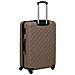 Set Valigie Trolley A Custodia Rigida 2 Pz Marrone In Abs - Foto miniatura 6