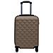 Set Valigie Trolley A Custodia Rigida 2 Pz Marrone In Abs - Foto miniatura 9