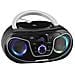 Stereo Portatile Boombox CD con Radio DAB / DAB+ Bluetooth USB AUX-IN CMP 588 DAB Colore Nero - Foto miniatura 1