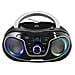 Stereo Portatile Boombox CD con Radio DAB / DAB+ Bluetooth USB AUX-IN CMP 588 DAB Colore Nero - Foto miniatura 4