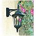 Lanterna Da Parete Per Esterni 1 Luce Con Luce Nera Ip44, Attacco E27 - Foto miniatura 1