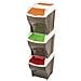 Pattumiera Raccolta Differenziata Poker Plus Set 3x27lt. - Foto miniatura 1