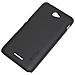 Custodia Frosted Shell Posteriore Rigida Antiscivolo Sony Xperia E4 Black - Foto miniatura 1