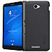 Custodia Frosted Shell Posteriore Rigida Antiscivolo Sony Xperia E4 Black - Foto miniatura 3