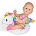 Costume Da Bagno Rosa Unicorno Per Bambole Di 35-45 Cm 3 Pezzi - Foto miniatura 3