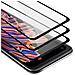 3x Pellicola Armatura A Schermo Intero Compatibile Con Samsung Galaxy Xcover Pro In Trasparente Con Nero - 3x Vetro Temperato (tempered) Di Protezione Del Display In Durezza 9h Con 3d Touch - Foto miniatura 1