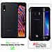 3x Pellicola Armatura A Schermo Intero Compatibile Con Samsung Galaxy Xcover Pro In Trasparente Con Nero - 3x Vetro Temperato (tempered) Di Protezione Del Display In Durezza 9h Con 3d Touch - Foto miniatura 2