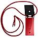 Catena Di Telefoni Cellulari Compatibile Con Asus Zenfone 4 Selfie Pro In Rosso Rubino - Coperchio Protettivo In Silicone Con Anelli D'argento, Cinturino In Corda E Custodia Staccabile - Foto miniatura 1