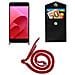 Catena Di Telefoni Cellulari Compatibile Con Asus Zenfone 4 Selfie Pro In Rosso Rubino - Coperchio Protettivo In Silicone Con Anelli D'argento, Cinturino In Corda E Custodia Staccabile - Foto miniatura 7