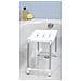 Sgabello Da Doccia Secura, Sgabello, Bianco, - Foto miniatura 3