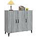 Credenza Grigio Sonoma 90x34x80 Cm In Legno Multistrato - Foto miniatura 6