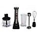 Frullatore ad Immersione ZOE con Batteria Riccaricabile Recipiente da 0.6 L Potenza 200 Watt Colore Nero - Foto miniatura 1