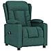 Poltrona Elettrica Reclinabile Verde Scuro In Tessuto - Foto miniatura 3