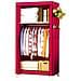 Armadio Spogliatoio In Tessuto Con Tasche Laterali Home 160x70x45cm Granato - Foto miniatura 1
