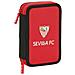 Astuccio Doppio Sevilla Fútbol Club Nero Rosso 12.5 X 19.5 X 4 Cm (28 Pcs) - Foto miniatura 1
