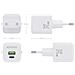 ASCH-25W2P014-W Caricabatterie per dispositivi mobili Universale Bianco AC Ricarica rapida Interno - Foto miniatura 4