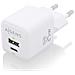ASCH-25W2P014-W Caricabatterie per dispositivi mobili Universale Bianco AC Ricarica rapida Interno - Foto miniatura 2