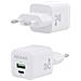 ASCH-25W2P014-W Caricabatterie per dispositivi mobili Universale Bianco AC Ricarica rapida Interno - Foto miniatura 3