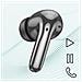 Auricolari Bluetooth Riduzione Rumore Autonomia 7 Ore Effetto Cromato, Nero - Foto miniatura 3