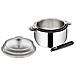 Serie Di 3 Pentole In Acciaio Inox 16/18/20cm - 138600007 - Foto miniatura 1