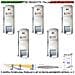 Doppia Tecnologia Tenda Dual Pir E Micronda 5 Pezzi Portata 8/12 Mt Sensore Movimento Ladri Ignoti Rampa Scala Esterna - Foto miniatura 1