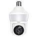 Telecamera di Sicurezza WiFi 3MP 2304x1296 Rotazione 355° Visione Notturna Bianco - Foto miniatura 1