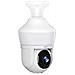 Telecamera di Sicurezza WiFi 3MP 2304x1296 Rotazione 355° Visione Notturna Bianco - Foto miniatura 2
