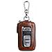 Portachiavi In Vera Pelle, Blocco Rfid, Porta Chiavi Per Auto Con Portachiavi Multifunzione Brown - Foto miniatura 1