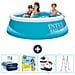 Piscina Fuori Terra - In Giro - 183x183x51 Cm - Blu - Include Accessori Coordinati Cb71 - Foto miniatura 1