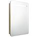 Armadietto Bagno Con Specchio E Led Rovere 60x11x80 Cm - Foto miniatura 1