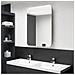 Armadietto Bagno Con Specchio E Led Rovere 60x11x80 Cm - Foto miniatura 7