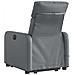 Lusso Casadino -  Poltrona Alzapersona Elettrica Reclinabile Grigio In Similpelle - Foto miniatura 3