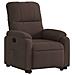 Poltrona Alzapersona Reclinabile Marrone in Tessuto Microfibra - Foto miniatura 3