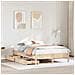 Letto senza Materasso 140x190 cm in Legno Massello di Pino - Foto miniatura 2