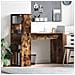 Scrivania con archiviazione Rovere Affumicato 113x54x120 cm Legno ingegnerizzato - Foto miniatura 2