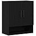 Mobile a muro  Nero Rovere 60x31x70 cm Legno ingegnerizzato - Foto miniatura 1