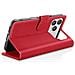 Custodia A Portafoglio Per Iphone 17 Pro Max Con Supporto E Linguetta Magnetica, Rosso - Foto miniatura 2
