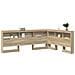 Testata contenitore rovere sonoma 150 cm Legno multistrato - Foto miniatura 3