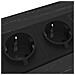 Mobiletti da Notte 2 pcs Rovere nero 41 x 31 x 51 cm - Foto miniatura 9