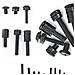 Kit Di Viti Per Montaggio A Parete Tv Da 92 Pezzi - Hardware Di Montaggio Universale M4 M5 M8 - Foto miniatura 3