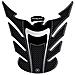 Paraserbatoio Adesivo 3d Resina Gel Carbonio Compatibile Per Moto Ducati Diavel - Foto miniatura 1