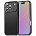 Custodia Magnetica Nera Opaca Compatibile Con Iphone 17 - Antiurto, Anti-impronta, Dissipazione Del Calore - Foto miniatura 4