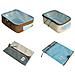 Set Di 4 Sacche Portaoggetti Da Viaggio: Organizer Premium Multifunzionali Per Valigie Blue - Foto miniatura 1