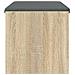 Panca per ingresso con cuscino Rovere Sonoma 83 x 38 x 40 cm - Foto miniatura 6