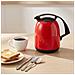 Borraccia termica 1L - 810 FAY - Bicchiere in vetro, Senza BPA - Per tè e caffè - Rosso - Foto miniatura 3