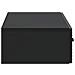 Tavolino da Parete Laterale Nero 87,5 x 34,5 x 17 cm - Foto miniatura 5