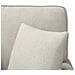 Chaise Longe con Gonna con cuscino Crema 157 x 91 x 91 cm ARES - Foto miniatura 9