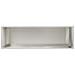 Vaso da giardino 2 pz Argento 100 x 30 x 50 cm Acciaio Inox - Foto miniatura 5