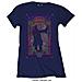 Janis Joplin - Paisley & Flowers Frame (T-Shirt Donna Tg. S)  - Foto miniatura 1