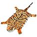 Tappeto di Peluche a Forma di Tigre 144 cm Marrone - Foto miniatura 1